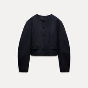 Zara Balloon Sleeve Jacket/Blazer size Small